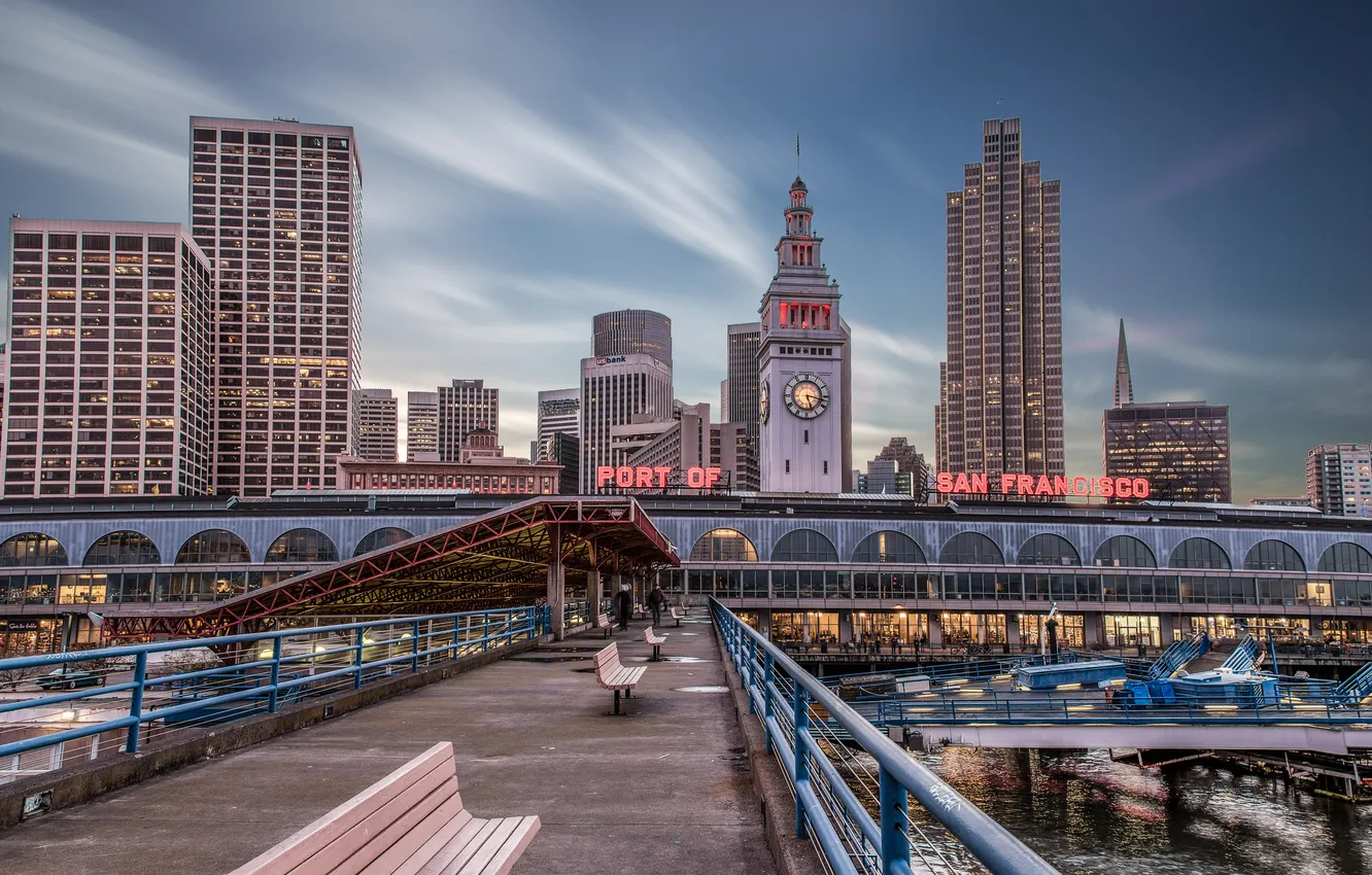 Photo wallpaper the city, San Francisco, USA, California, San Francisco