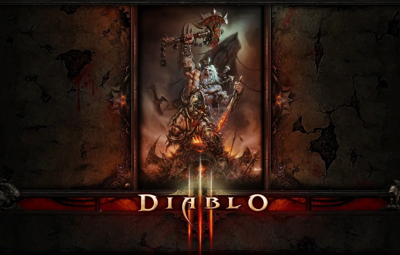 Photo wallpaper game, Blizzard, Diablo 3, diablo