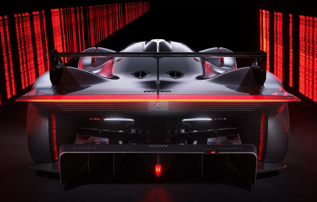 Photo wallpaper Concept, Ferrari, rear view, Gran Turismo, 2022, Ferrari Vision