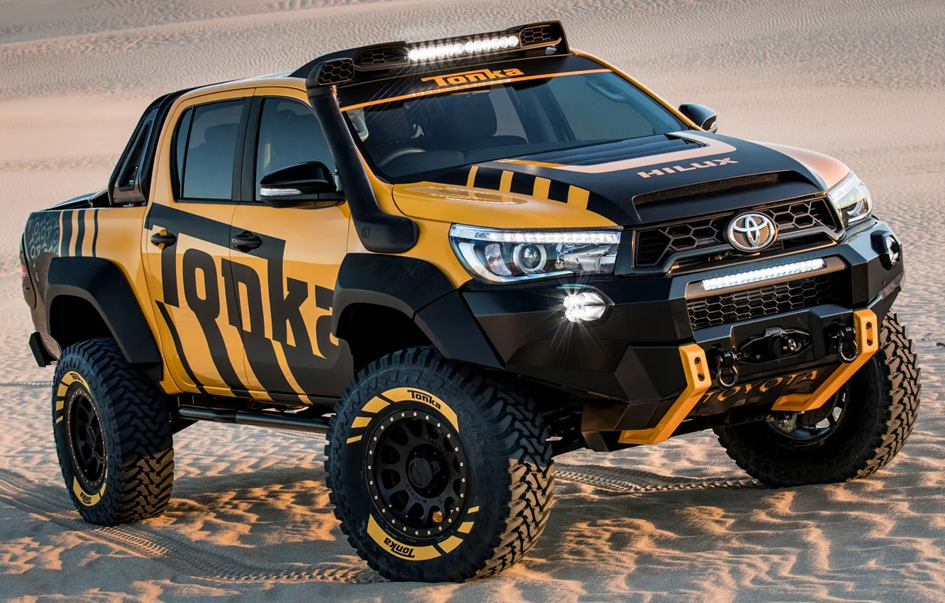 Photo wallpaper Concept, Hilux, Tonka, 2017 Toyota Hilux Tonka Concept