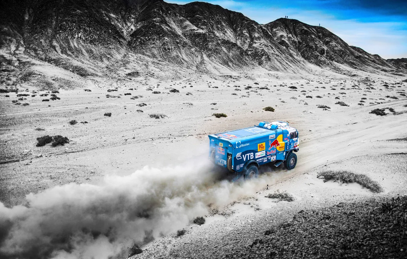 Photo wallpaper The sky, Sand, Nature, Dust, Sport, Speed, Race, Master