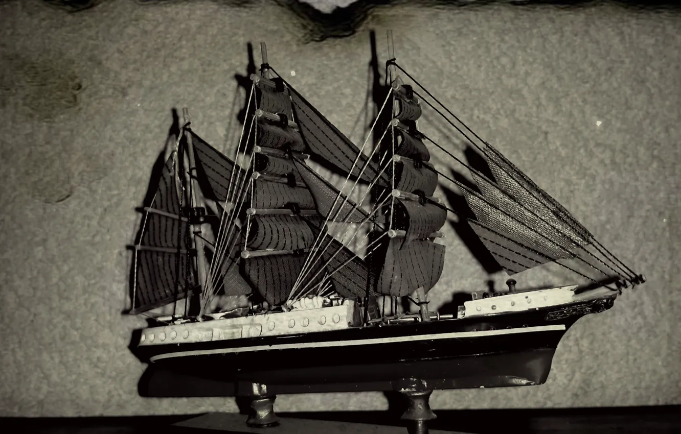 Photo wallpaper ship, interior, photos, memory