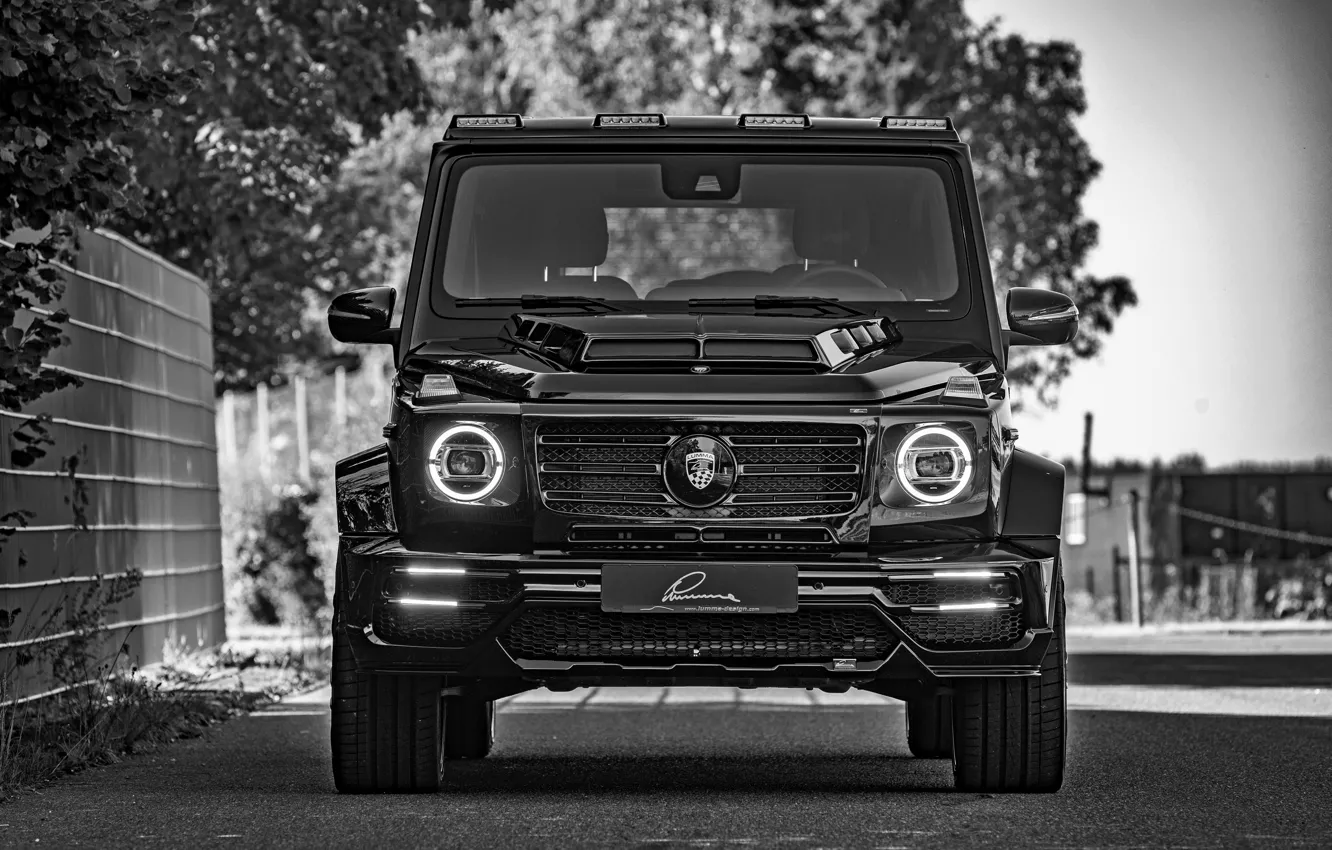 Photo wallpaper Mercedes-Benz, SUV, front, G-Class, Lumma Design, 2019, CLR G770