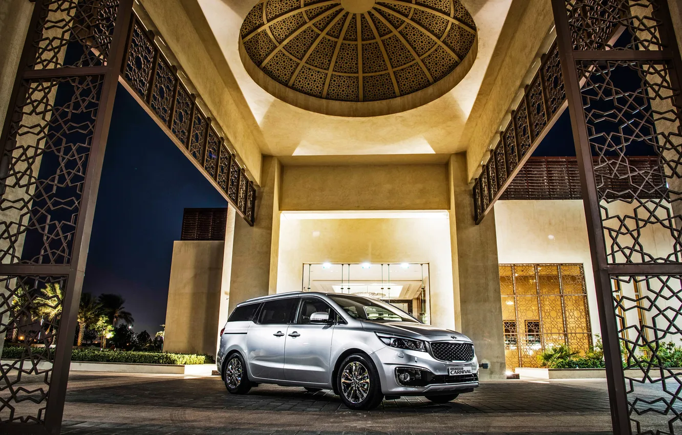 Photo wallpaper Kia, Kia, 2014, Grand Carnival