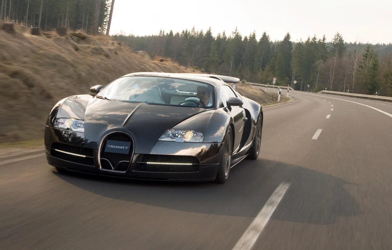 Photo wallpaper Bugatti, veyron, supercar, mansory, 2009, lincea vincero