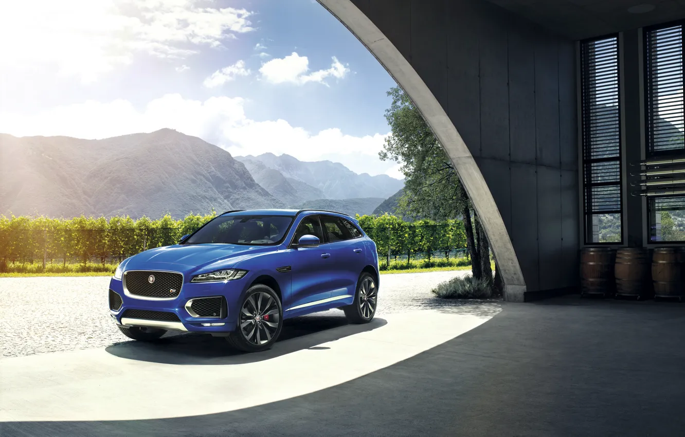 Photo wallpaper Jaguar, Jaguar, 2015, F-Pace S