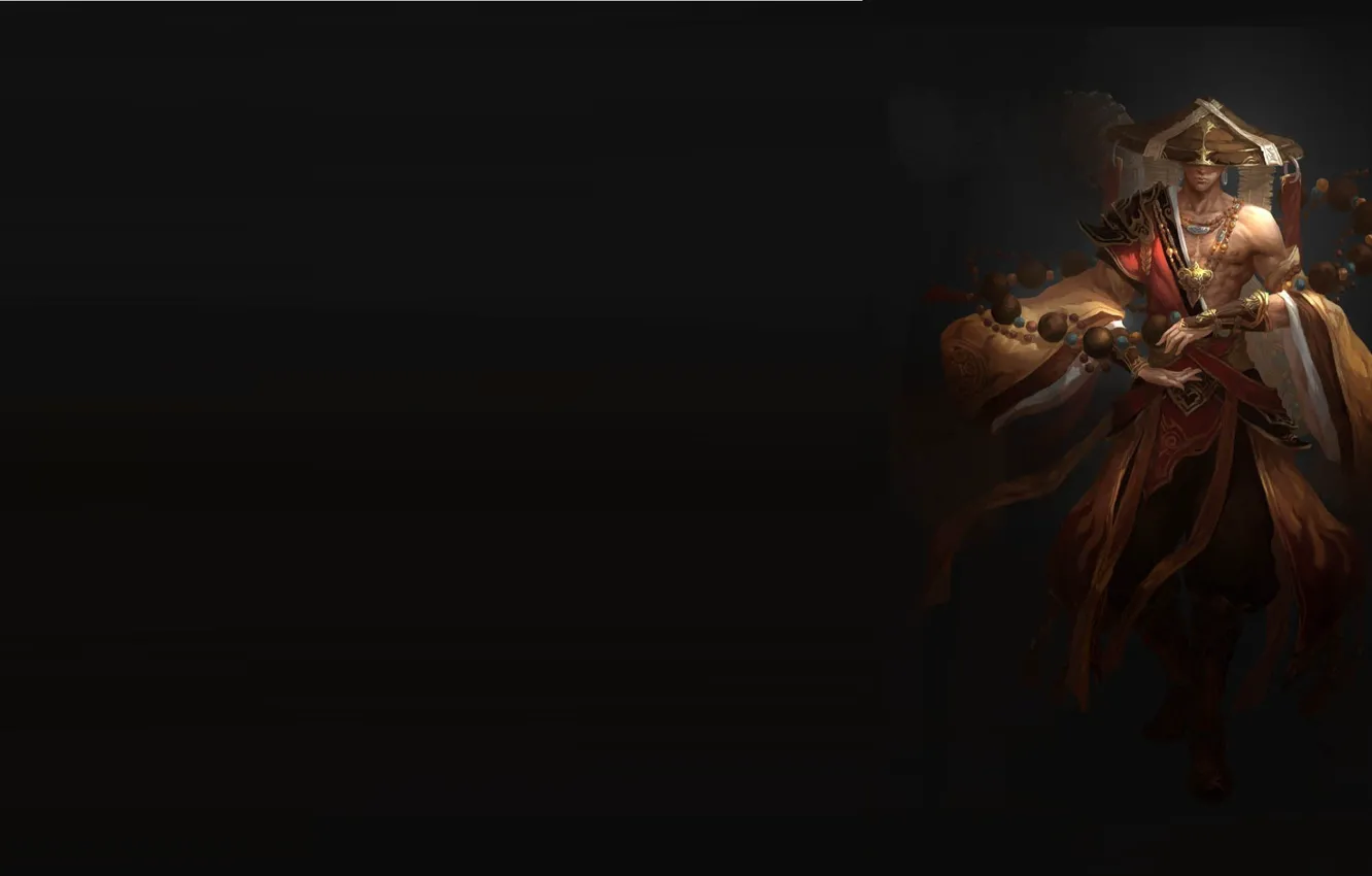 Photo wallpaper the game, art, monk, rosary