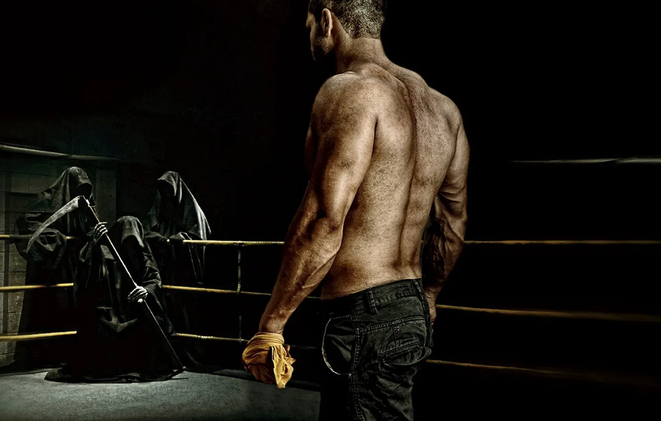 Photo wallpaper death, the ring, fighter, seconds