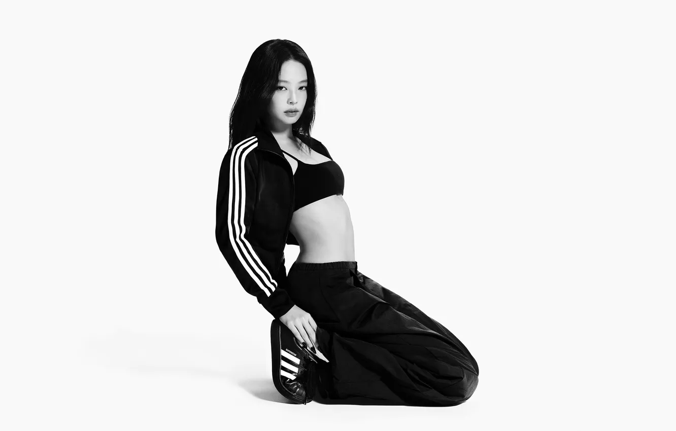 Photo wallpaper Wallpaper for desktop, Kpop, Blackpink, Kim Jenny, Korean singer, 16x9, Kim Jennie, 3632x2043