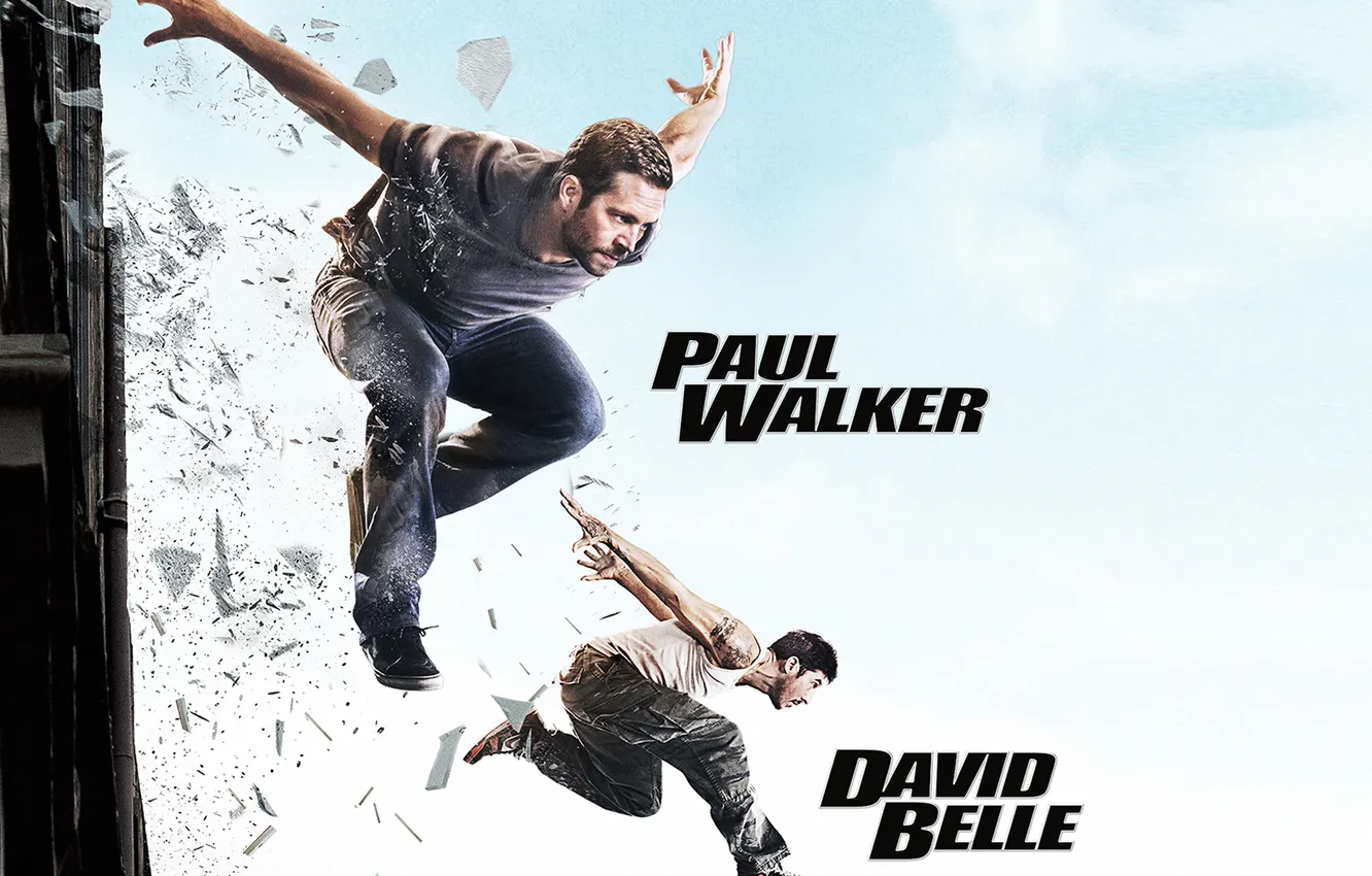 Photo wallpaper Paul Walker, The 13th district, Brick Mansions, David Belle, Brick mansions