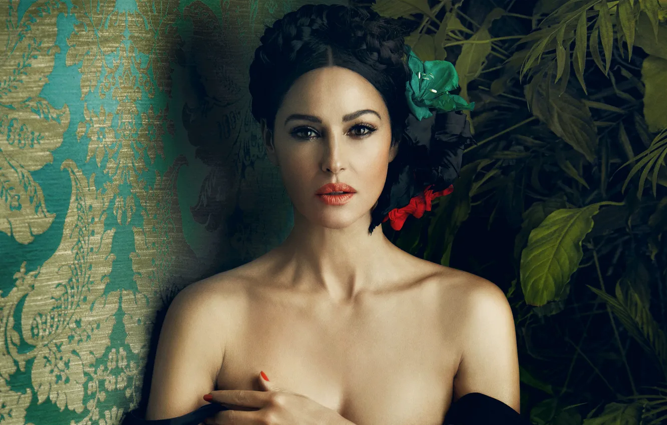 Photo wallpaper girl, actress, brunette, Monica Bellucci, beauty, Monica Bellucci, celebrity, woman