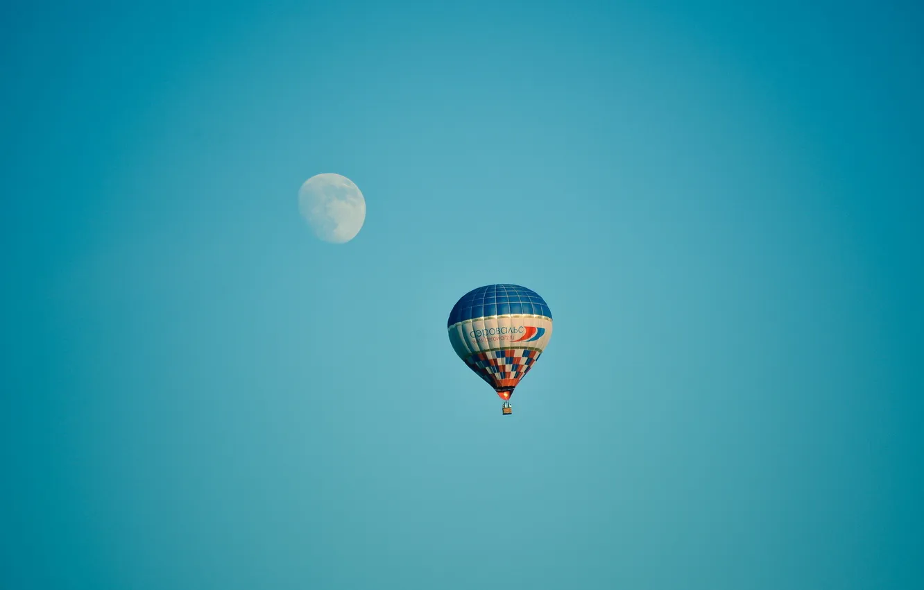 Photo wallpaper the moon, sport, ball