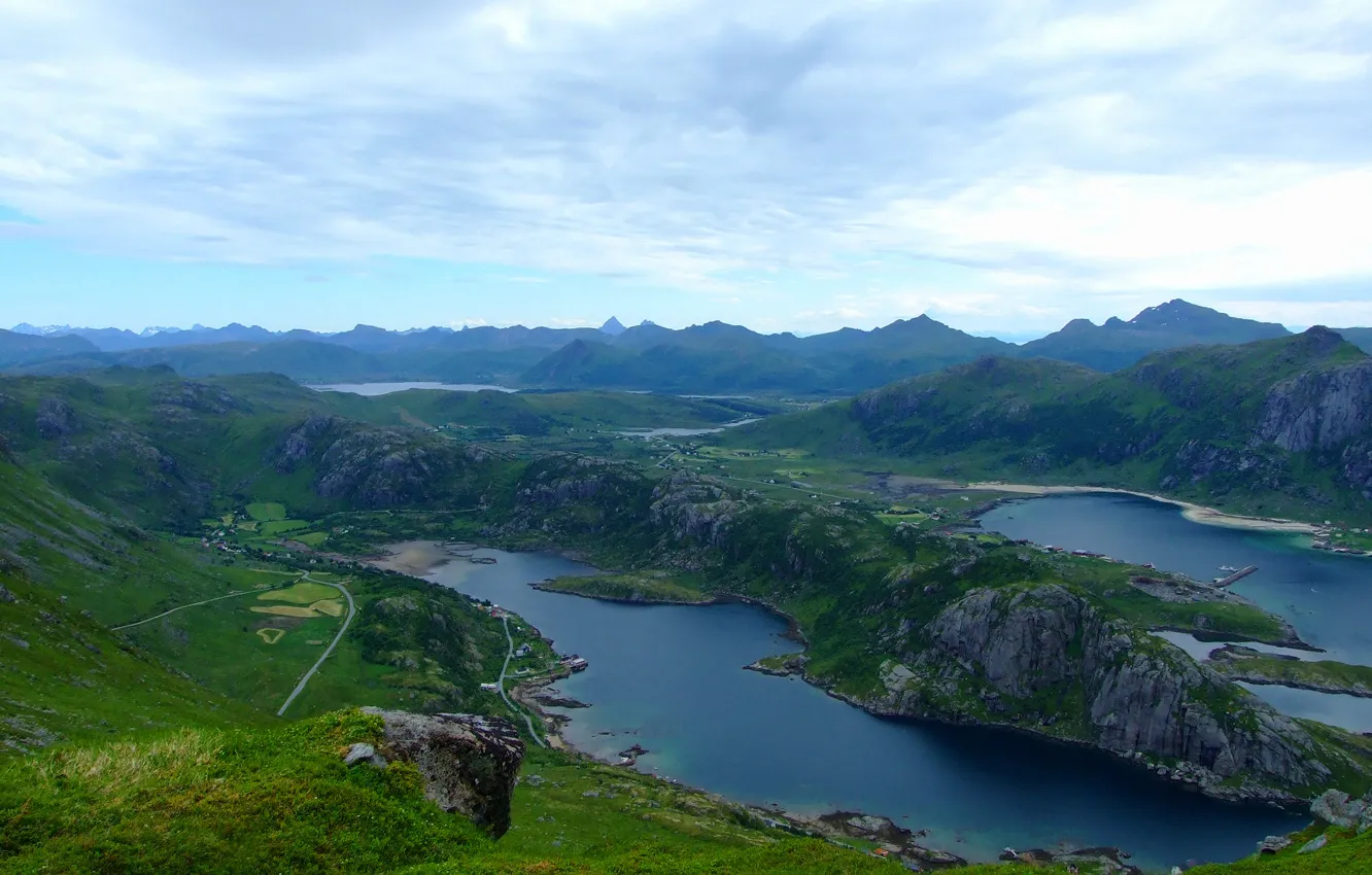 Photo wallpaper city, wallpaper, Town