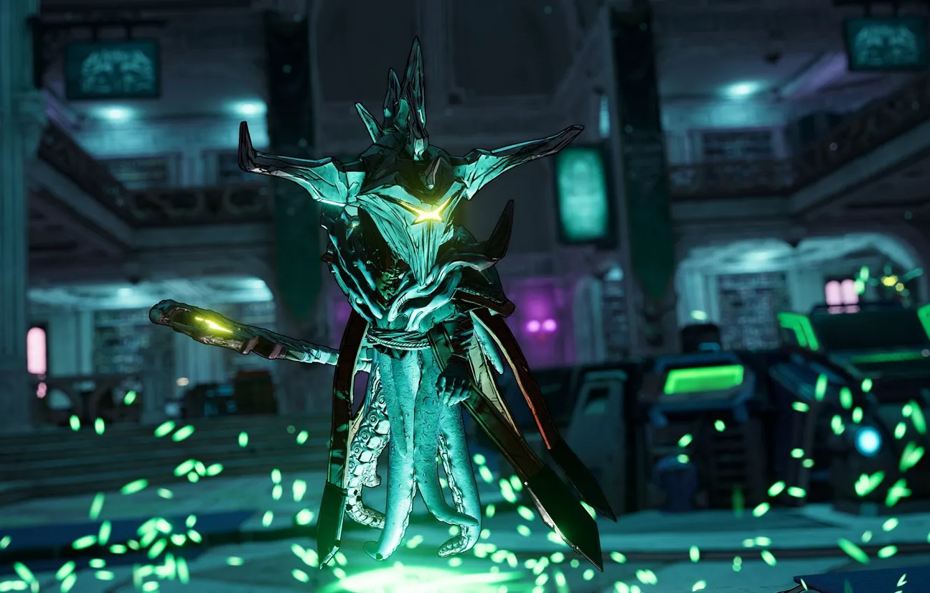 Photo wallpaper monster, being, Borderlands 3