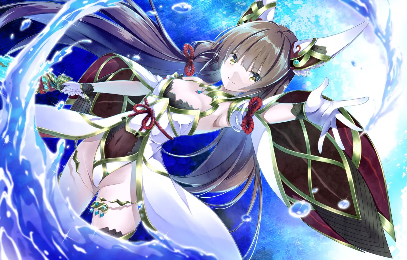 Photo wallpaper girl, anime, art, Xenoblade
