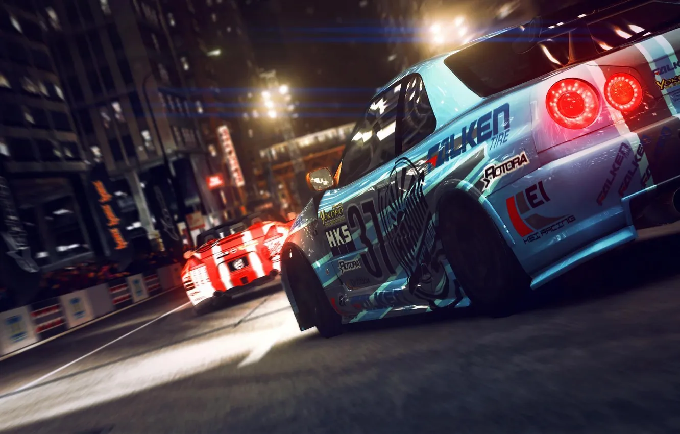 Photo wallpaper machine, race, the game, Codemasters, Grid 2, Codemasters Southam, Namco Bandai Games
