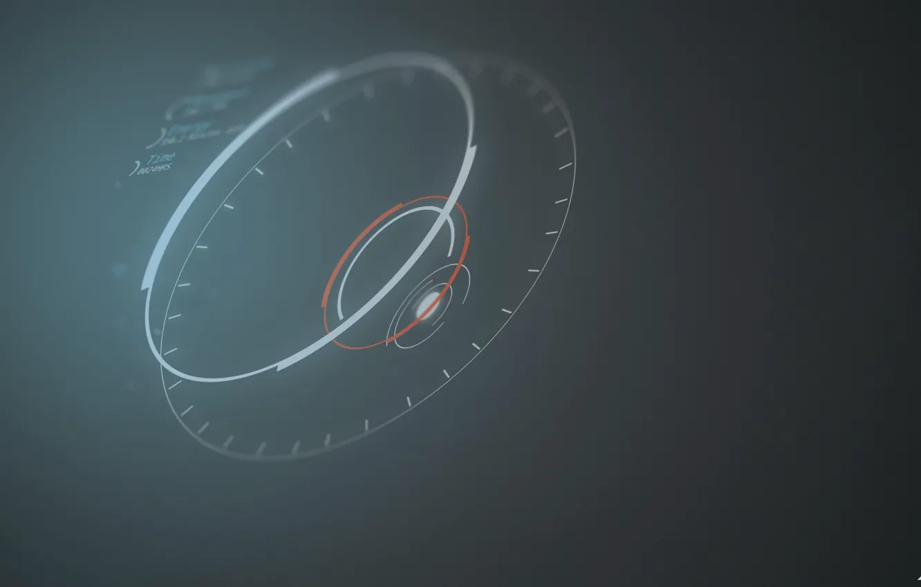 Photo wallpaper strips, circles, time, science, fiction