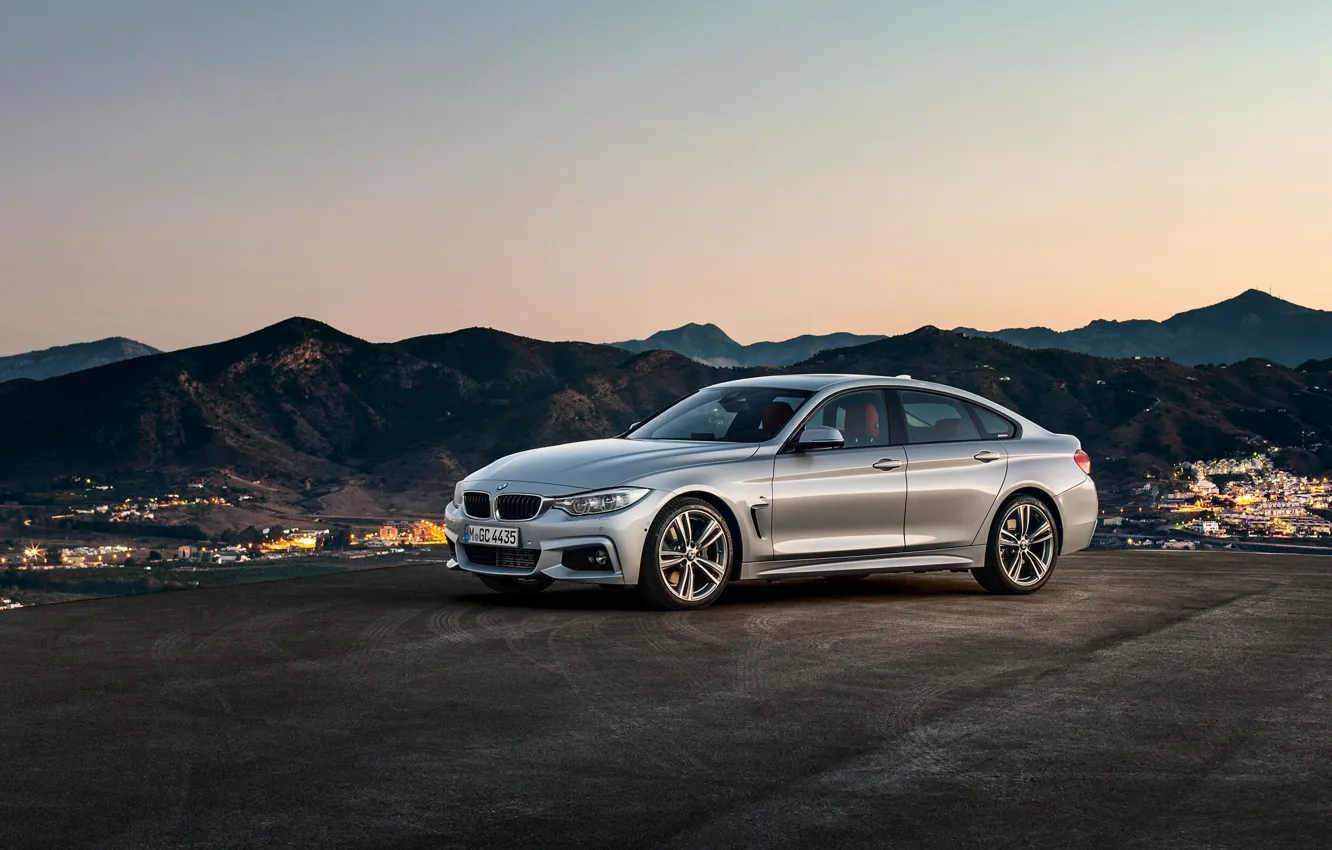 Photo wallpaper BMW, Gran Coupe, 2015, 4-Series