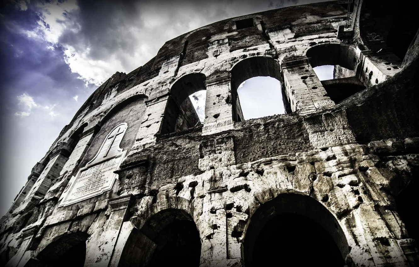 Photo wallpaper Rome, Colosseum, Italy, Italy, Colosseum, Rome
