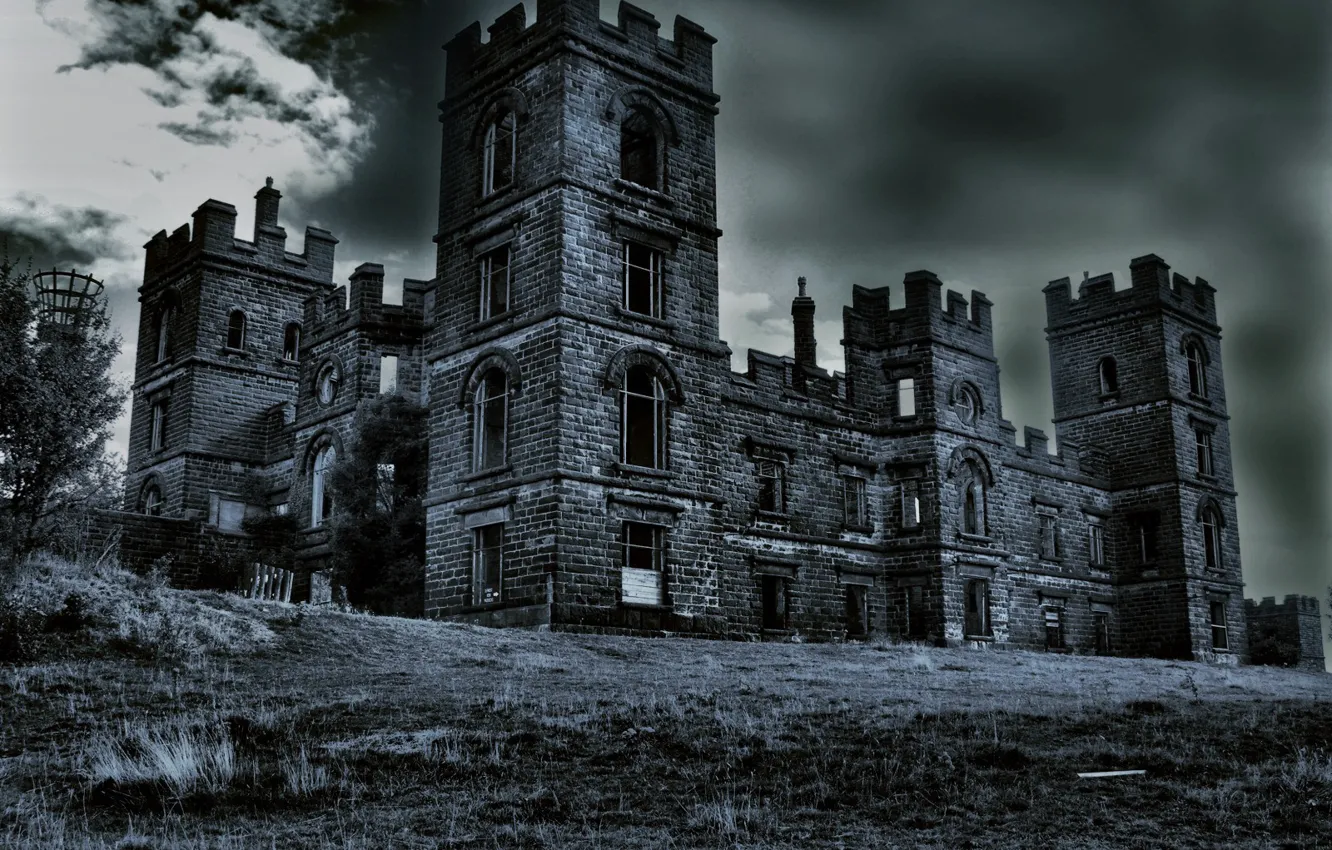 Photo wallpaper castle, home, structure