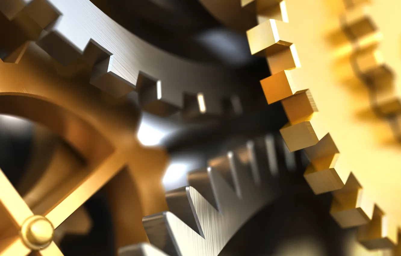 Photo wallpaper abstraction, rotation, teeth, wheel, art, gear, the number, different