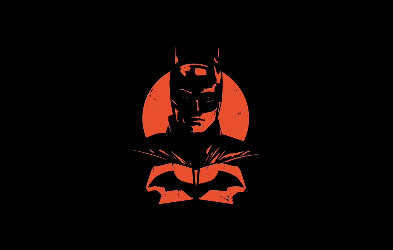 Photo wallpaper background, black, Batman