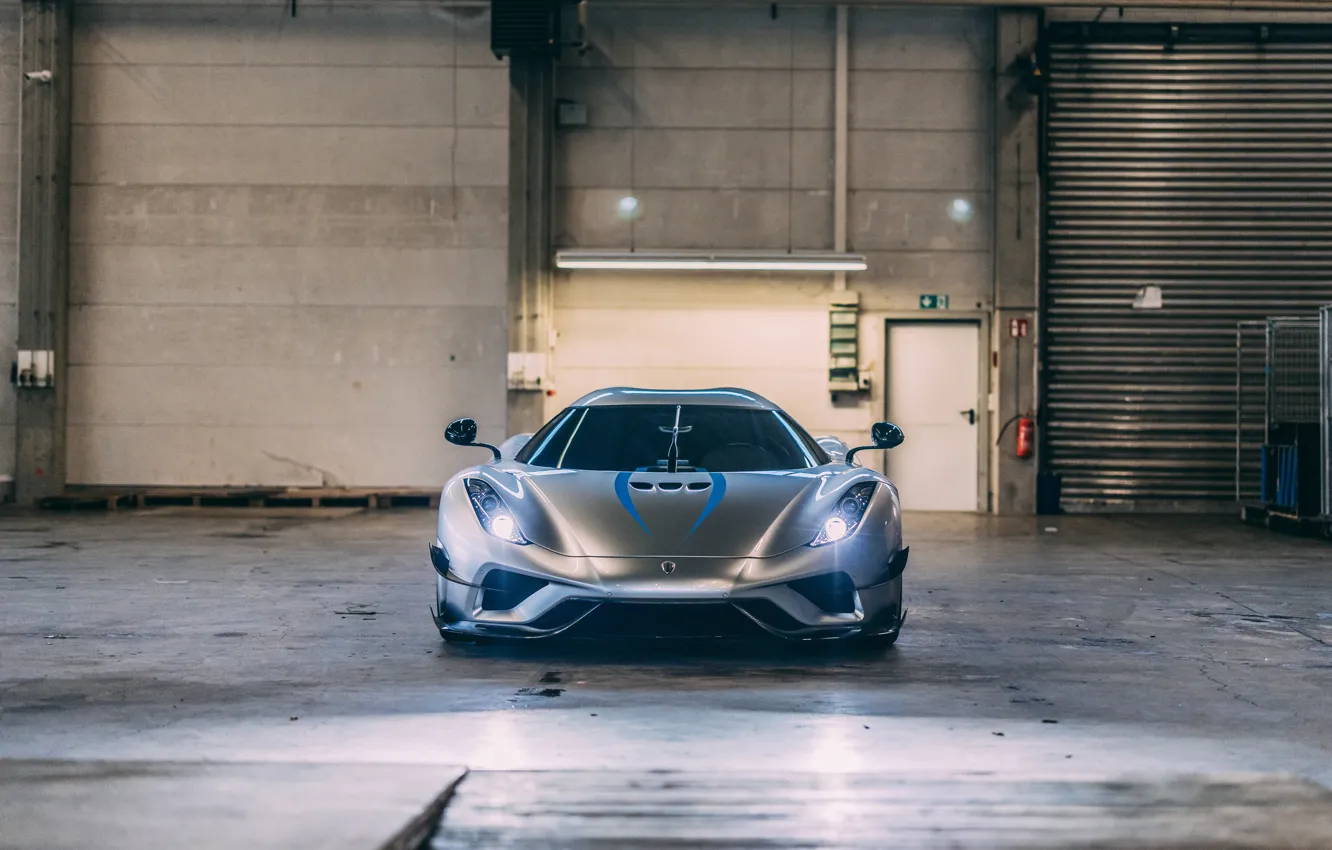 Photo wallpaper Koenigsegg, front, Regera, Koenigsegg Regera