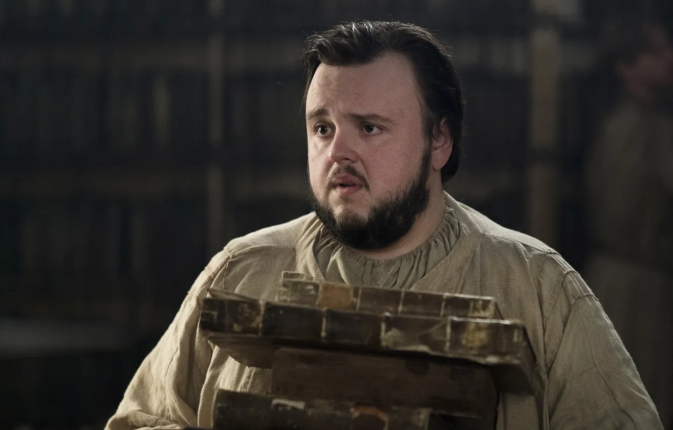 Photo wallpaper A Song of Ice and Fire, Game of Thrones, tv series, Samwell Tarly