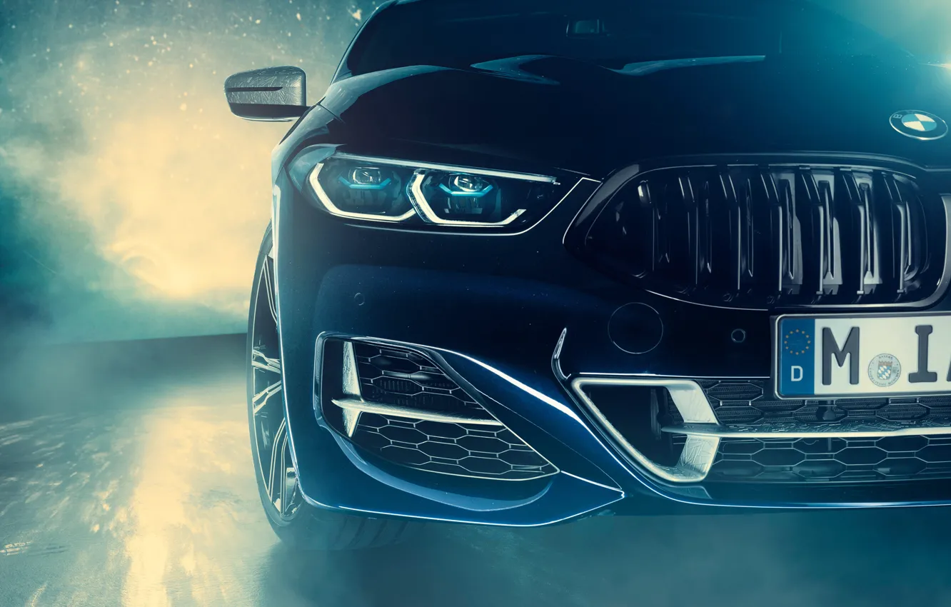 Photo wallpaper BMW, Coupe, Night Sky, Individual, 8-Series, 2019, M850i, XDrive