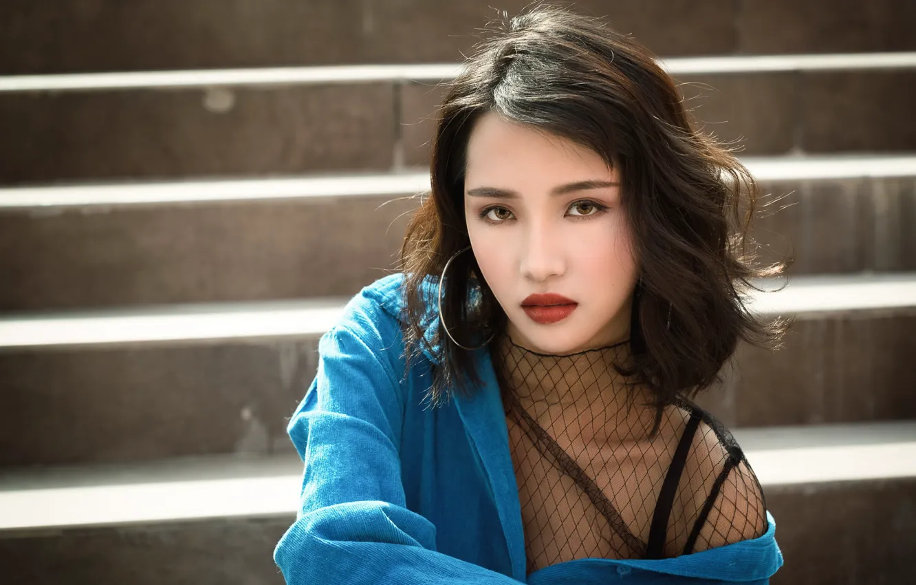 Photo wallpaper girl, portrait, Diana