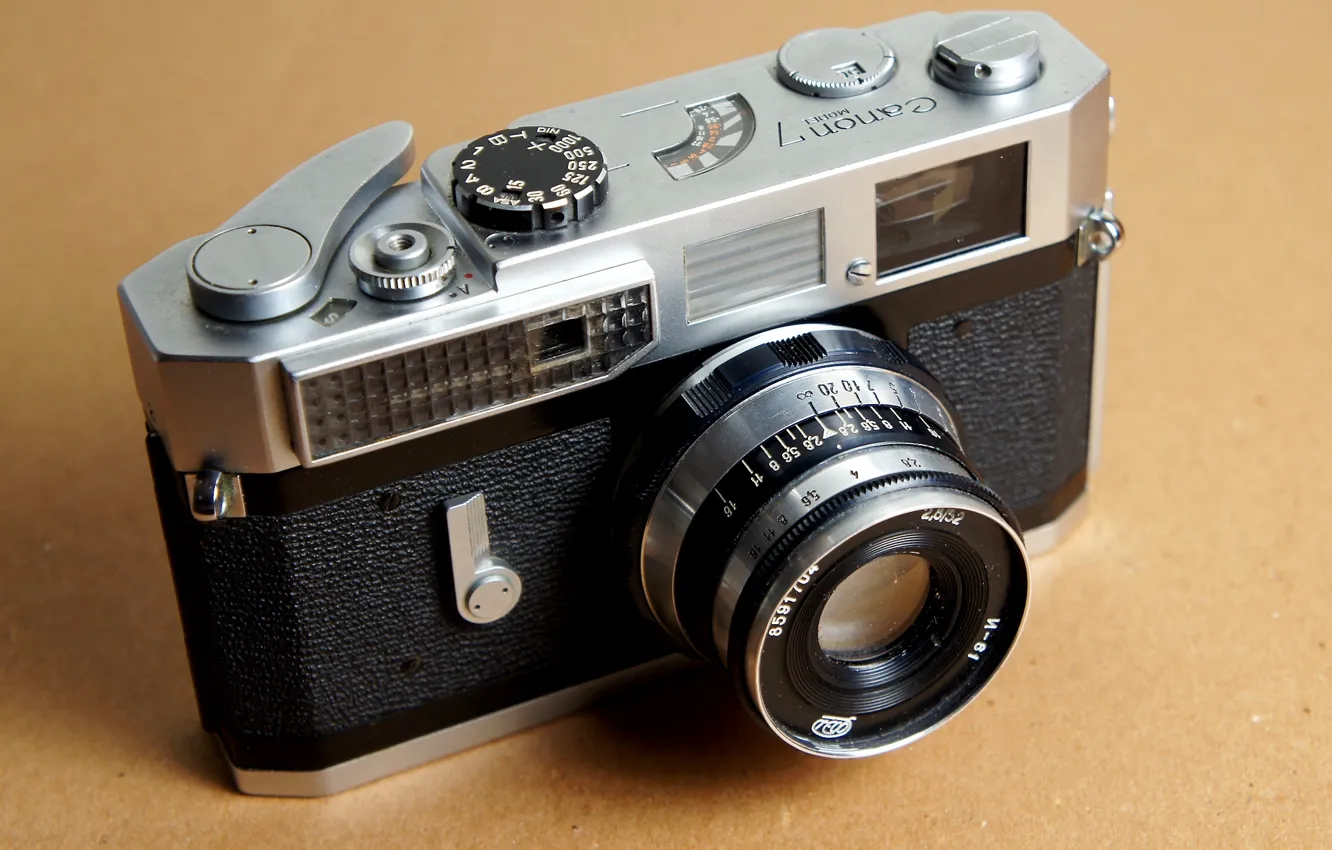 Photo wallpaper background, the camera, lens, zoom, shutter, Canon 7, aperture, the shutter button