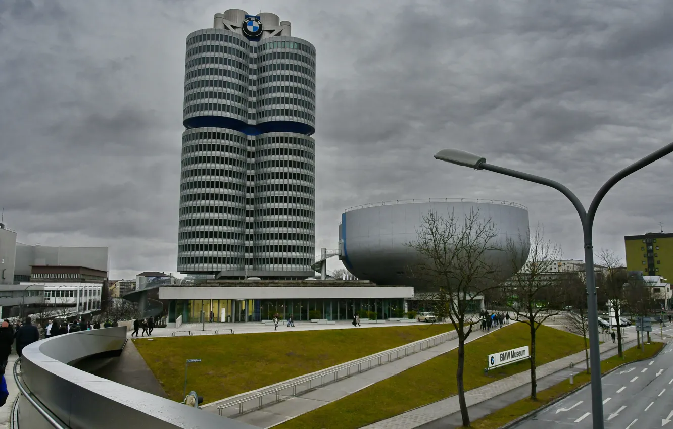 Photo wallpaper Germany, Bayern, Munich, BMW-Museum