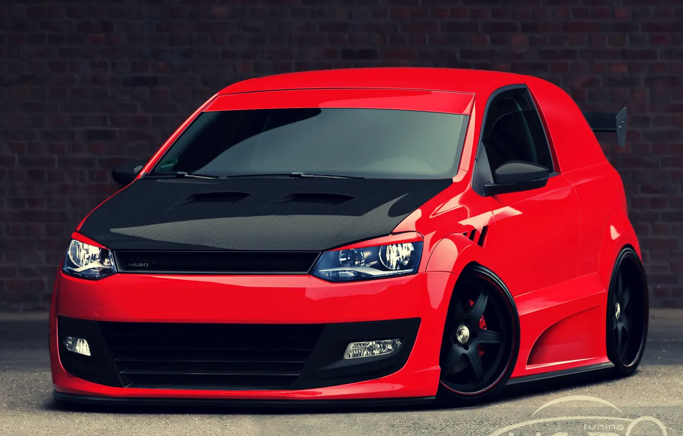 Photo wallpaper hero, avto, Polo, tunning