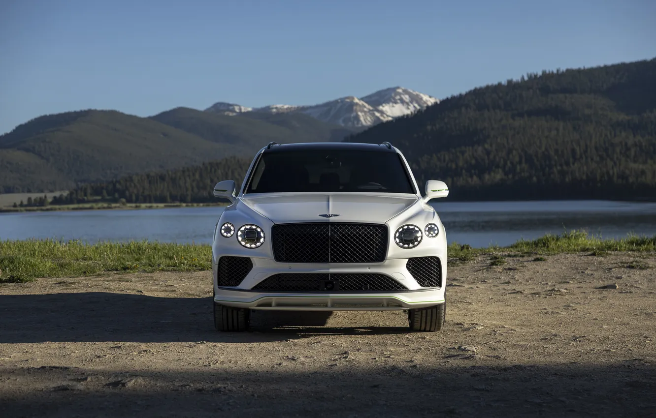 Photo wallpaper power, luxury, speed, Luxury SUV, SUV, Bentley, Bentayga, Bentley Bentayga Speed