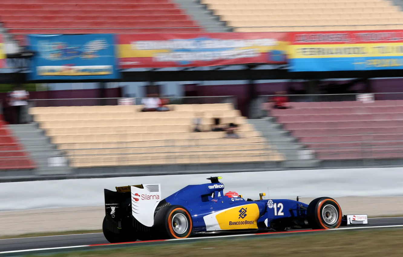 Photo wallpaper blur, Formula 1, Clean, C34, Felipe Nasr