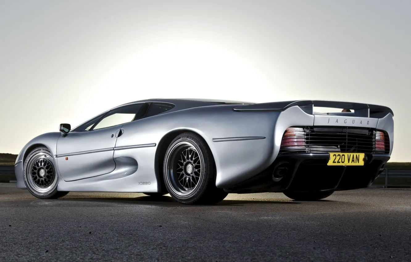 Photo wallpaper Jaguar, Classic, tuning, race, XJ220