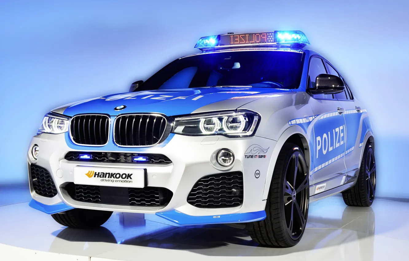 Photo wallpaper BMW, BMW, Police, AC Schnitzer, 2015