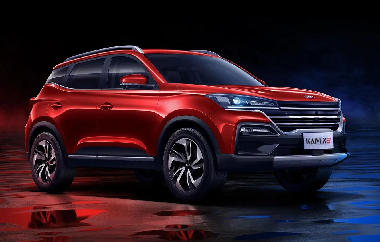 Photo wallpaper car, crossover, subcompact, Kaiyi, Chinese, Kaiyi X3