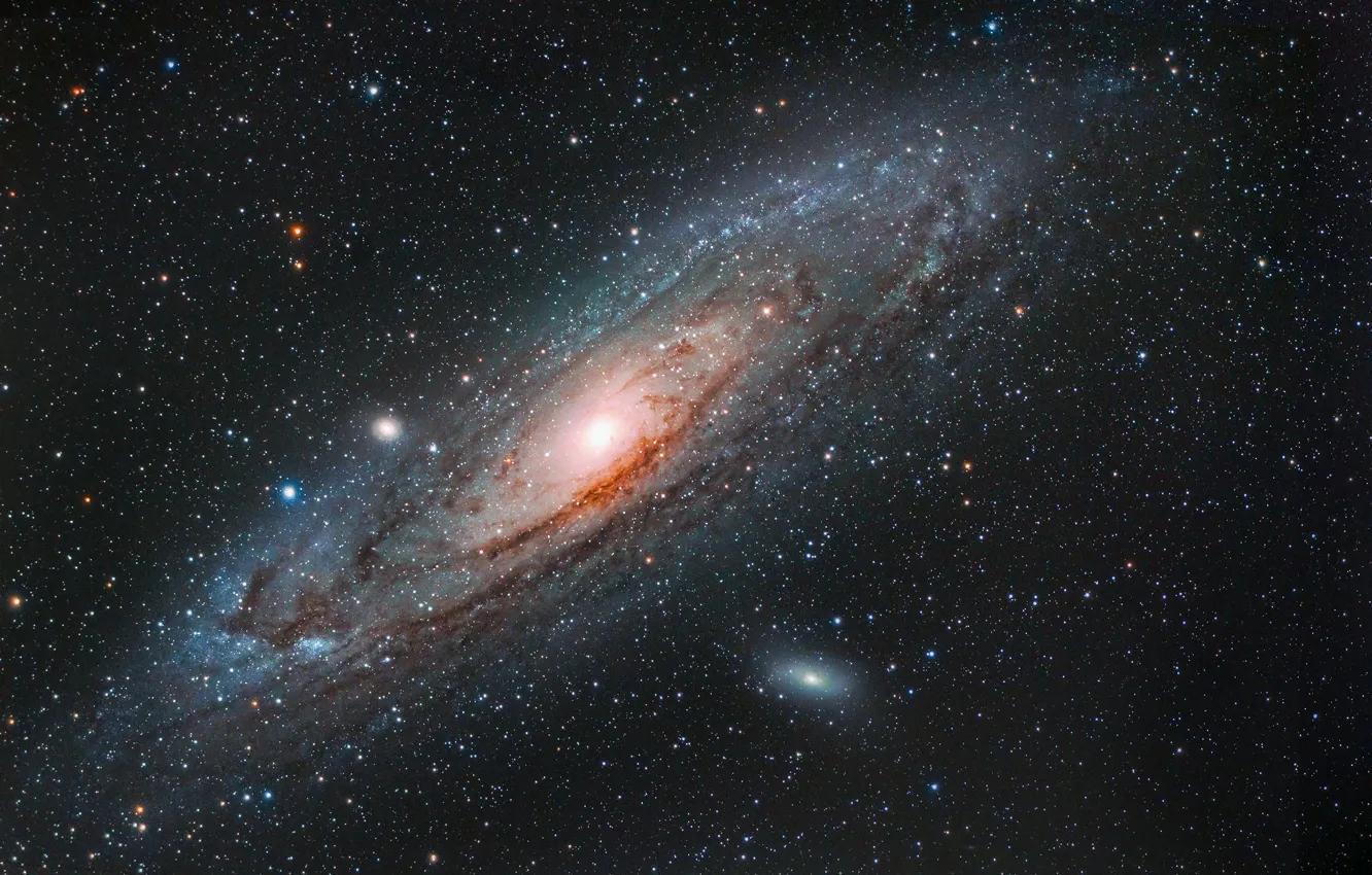 Photo wallpaper spiral, The Andromeda Galaxy, NGC 224, M 31