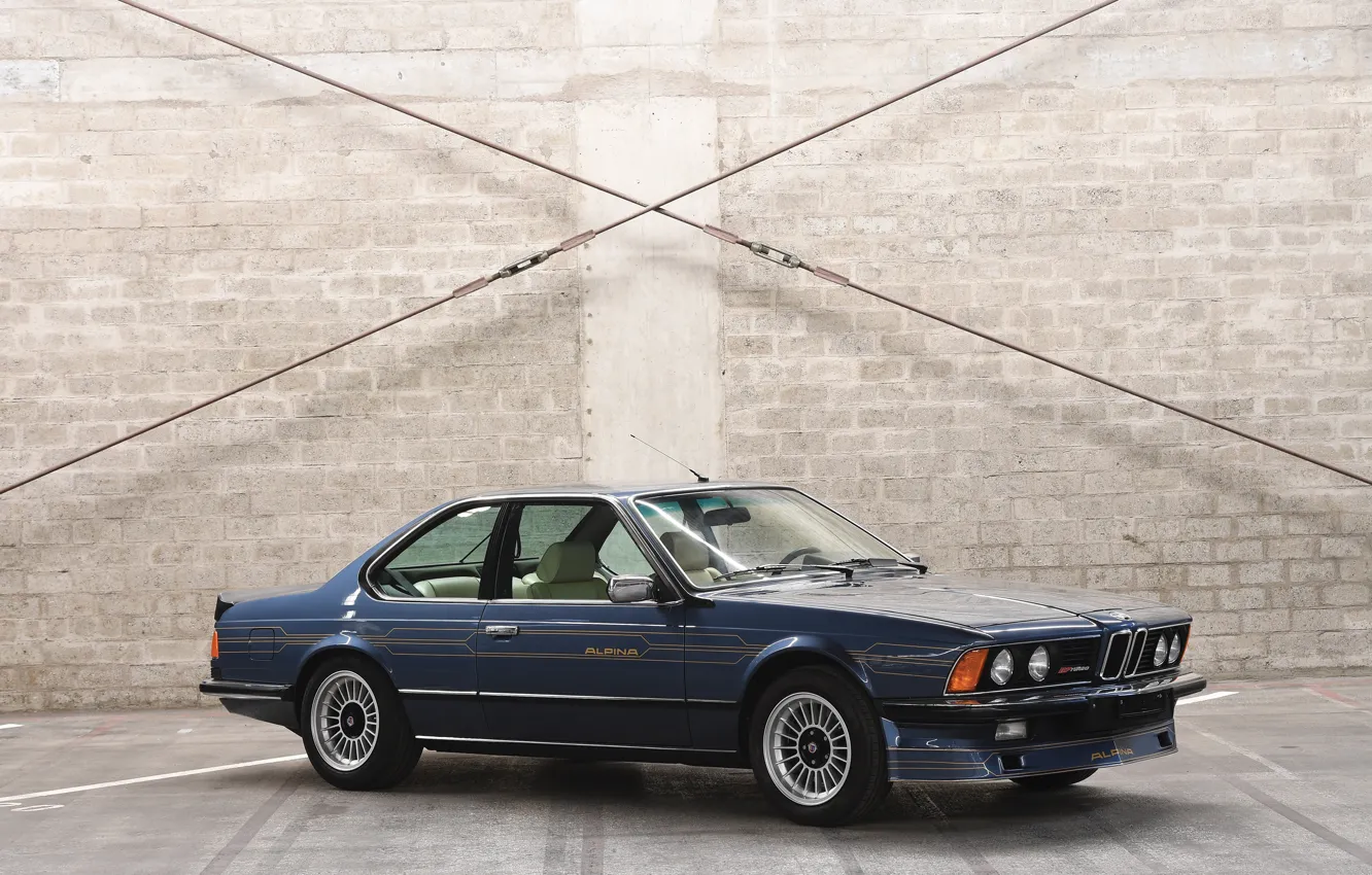 Photo wallpaper BMW, Front, Coupe, Turbo, Alpina, Alpina B7