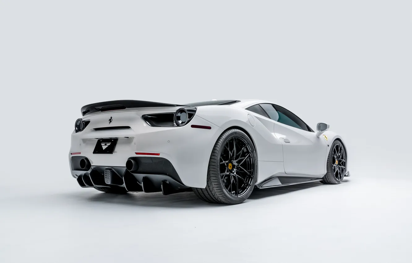 Photo wallpaper Ferrari, 488, Vorsteiner Ferrari 488 Diavolo Aero Program