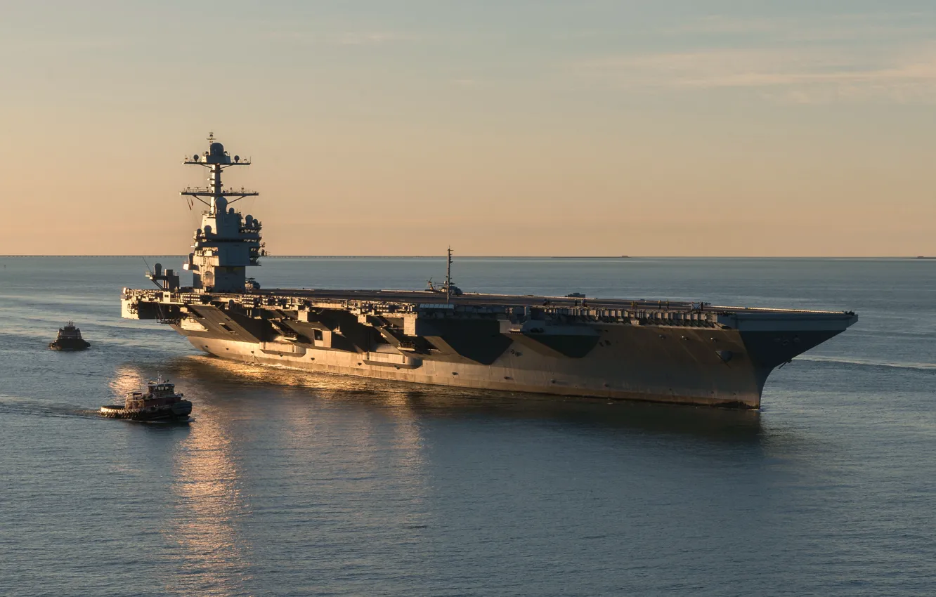 Photo wallpaper the carrier, output, test, atomic, RONALD REAGAN