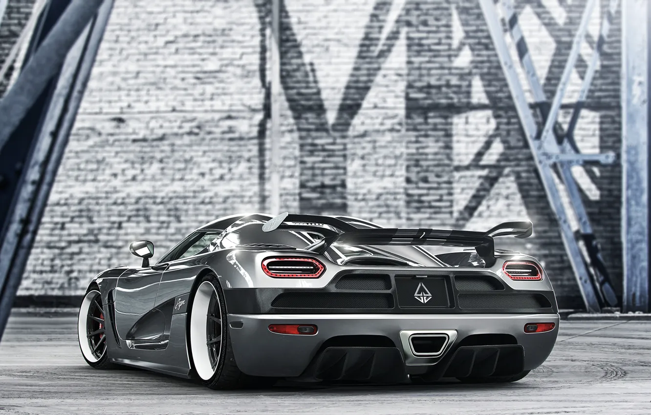 Photo wallpaper back, supercar, Koenigsegg Agera, hypercar
