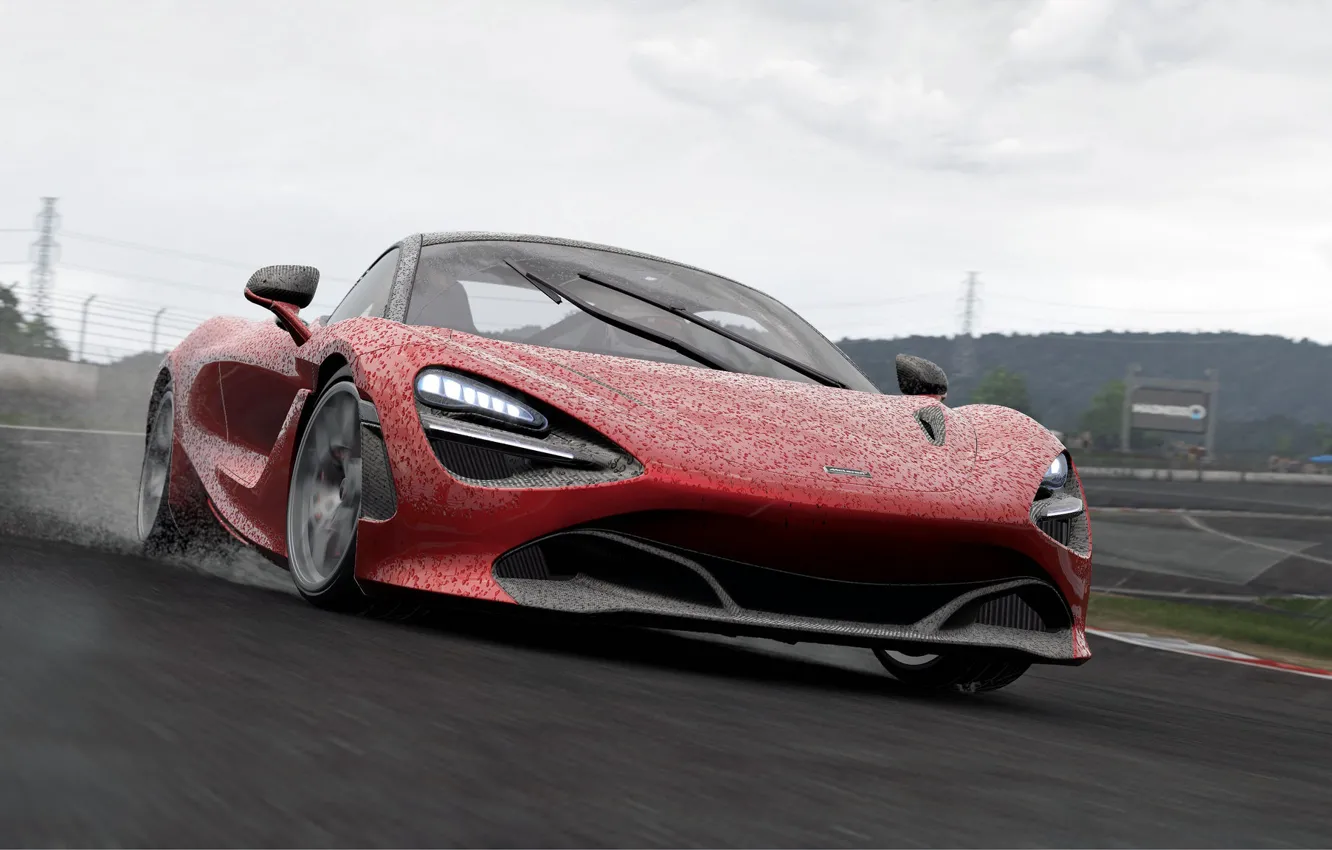 Photo wallpaper race, track, Project CARS 2, 720S