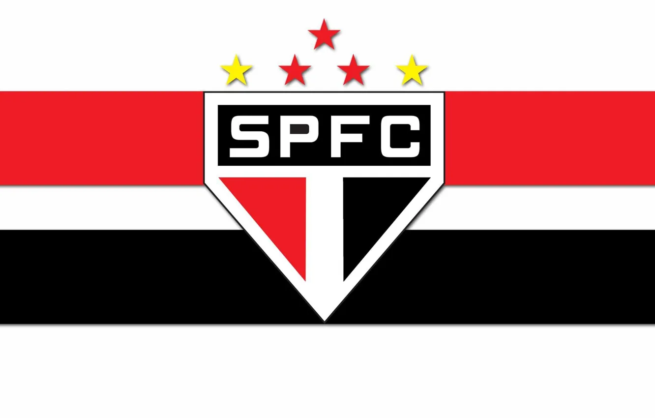 Photo wallpaper wallpaper, sport, logo, football, Sao Paulo FC