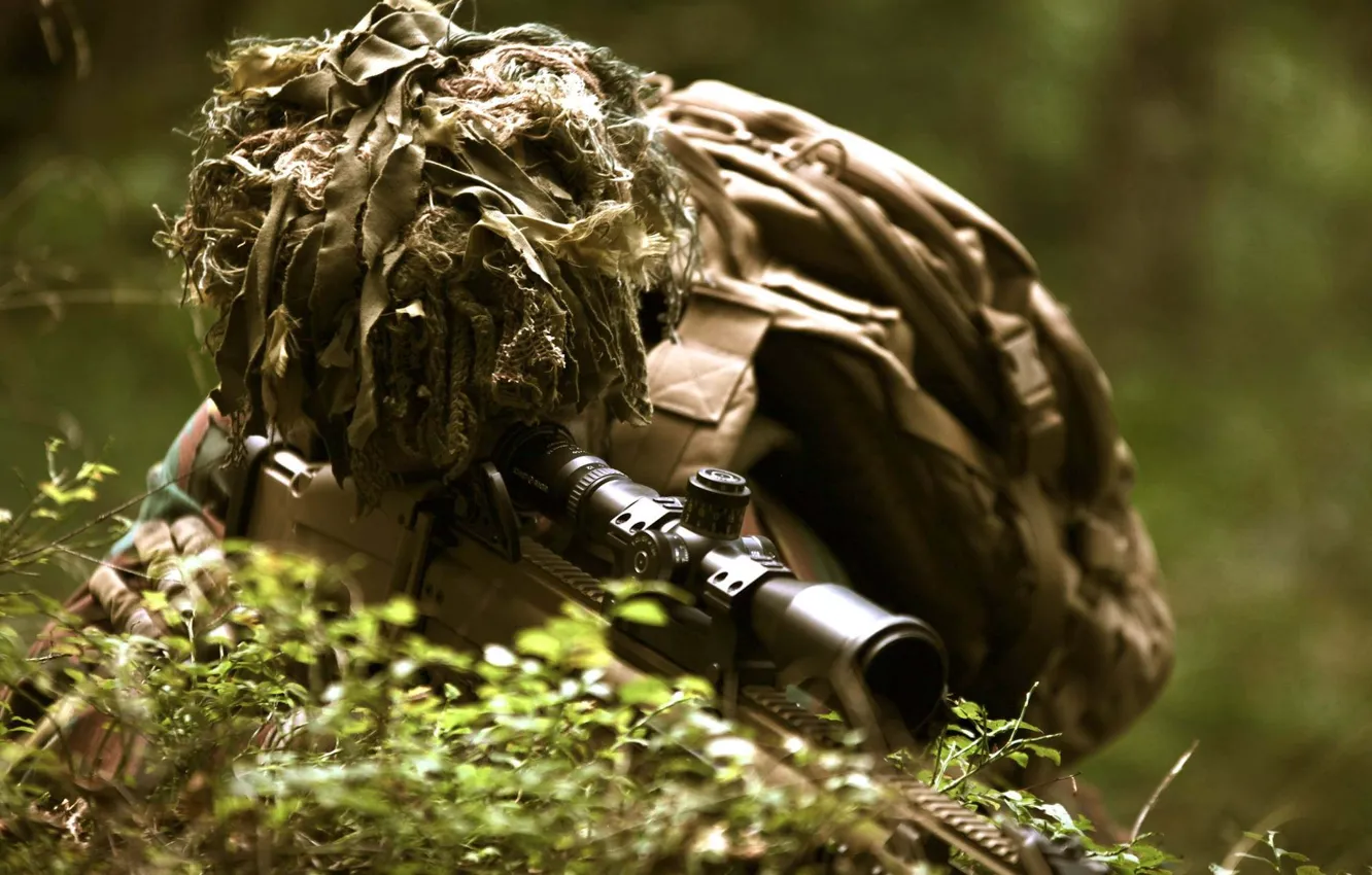 Photo wallpaper weapons, army, soldiers