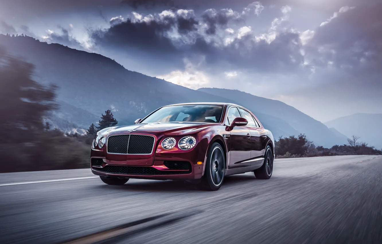 Photo wallpaper Bentley, Bentley, Flying Spur, flying spur