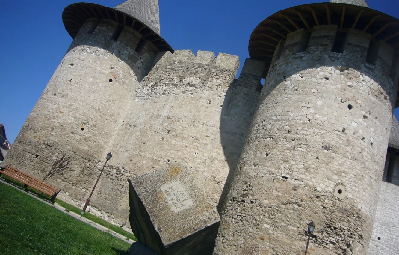 Photo wallpaper Moldova, Moldova, Forty, The Fortress Of Soroca, Soroca fortress, soroca