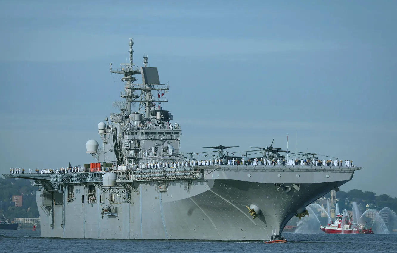 Photo wallpaper US NAVY, UDC, USS Bataan, LHD-5