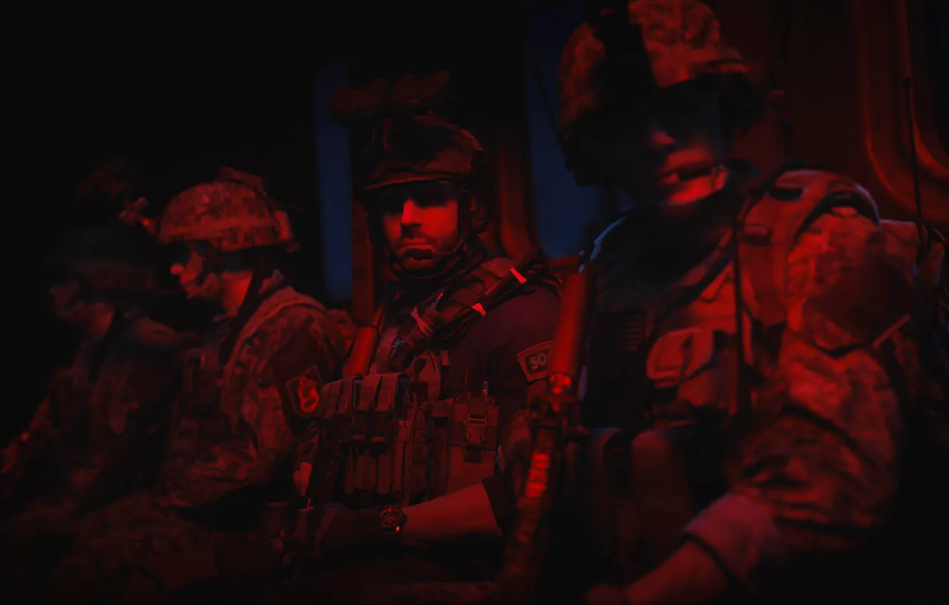 Photo wallpaper Soldiers, Infinity Ward, Call of Duty: Modern Warfare 2, 2022, The first-person shooter, Call of …